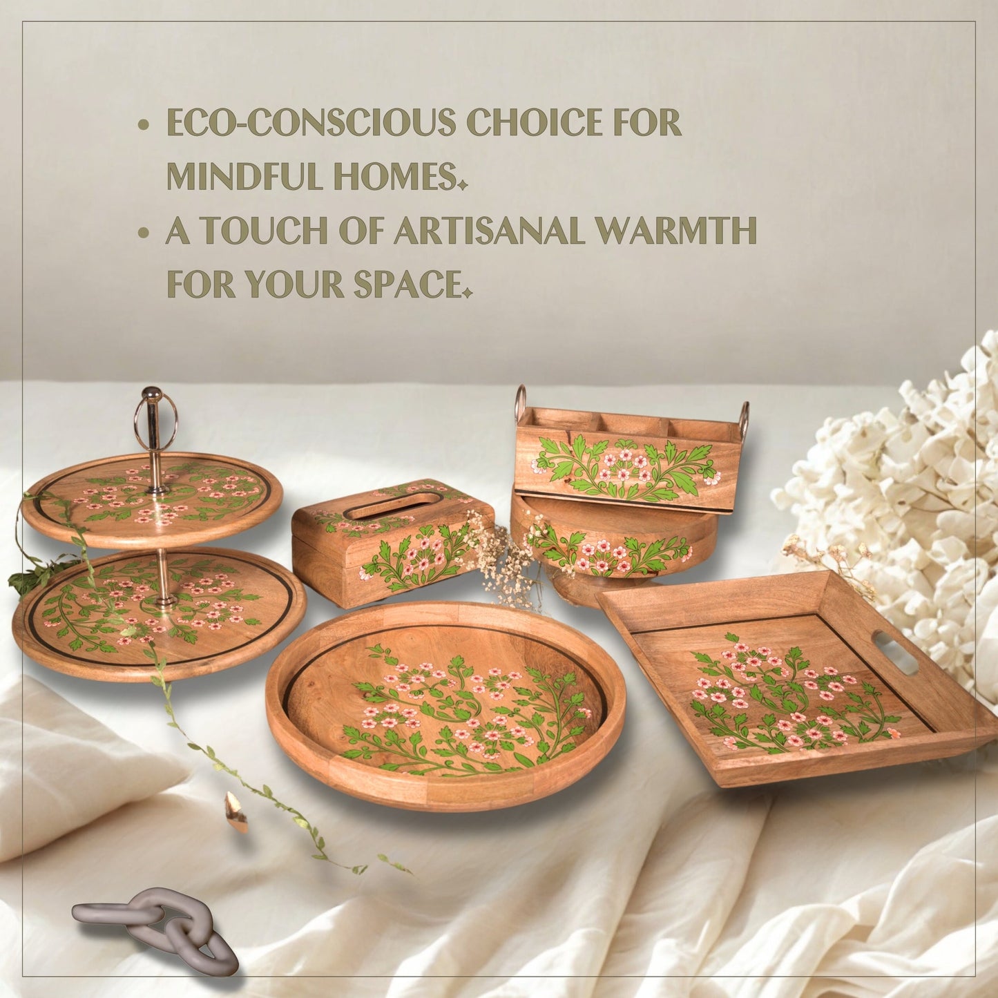 Floral - Serving Tray