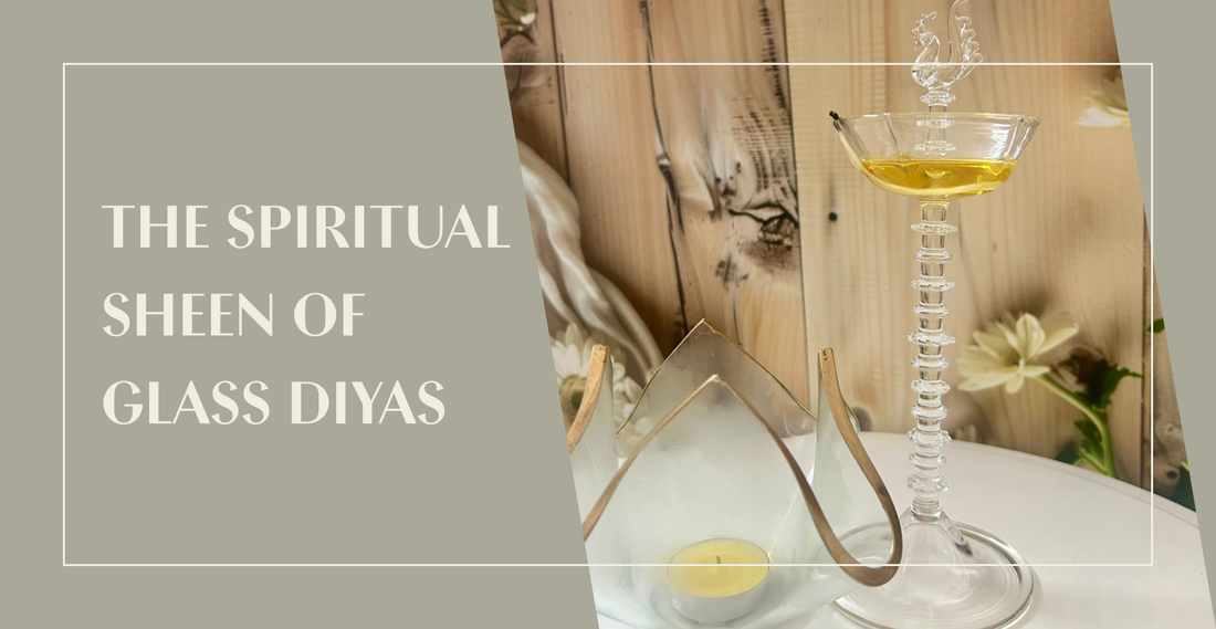 Luminescence in Glass: The Serene Magic of Glass Diyas & Tulip lights