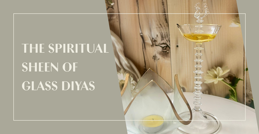 Luminescence in Glass: The Serene Magic of Glass Diyas & Tulip lights