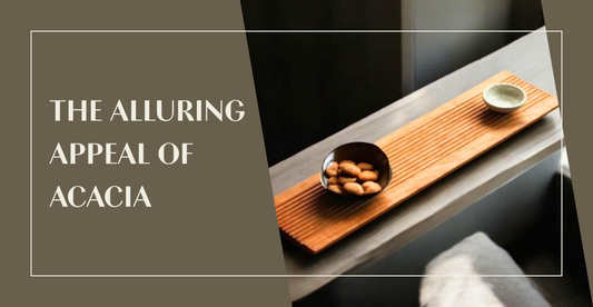 Engraved with Elegance: The Rise of Acacia Wood Dineware in Conscious Living