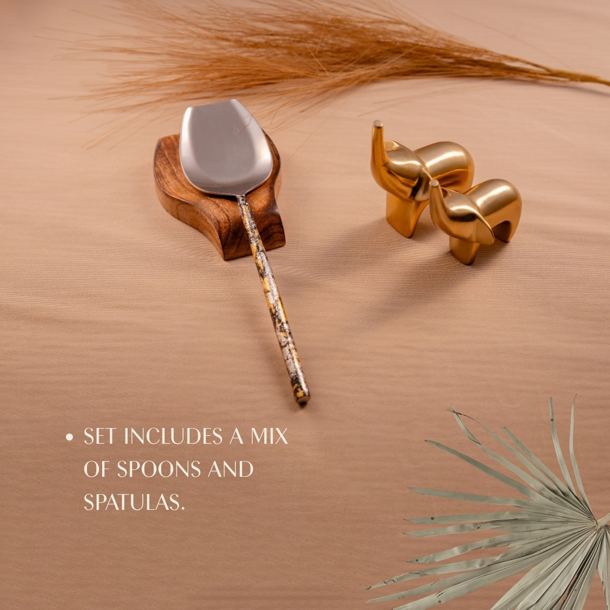 Foil Serving Spoons Set