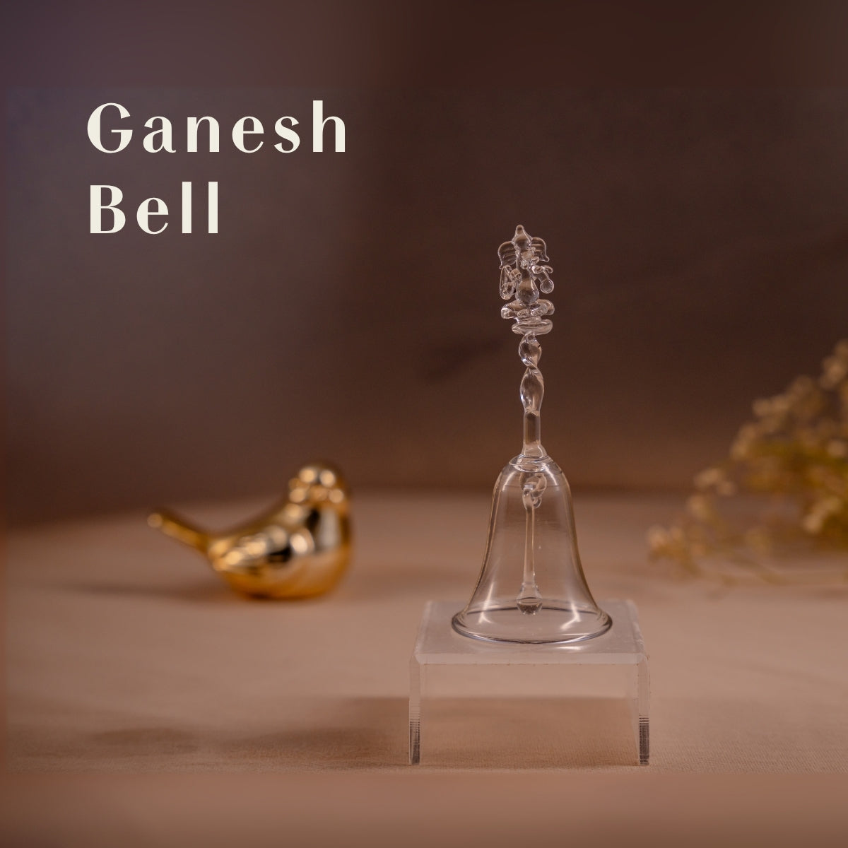 Ganesh Glass Bell