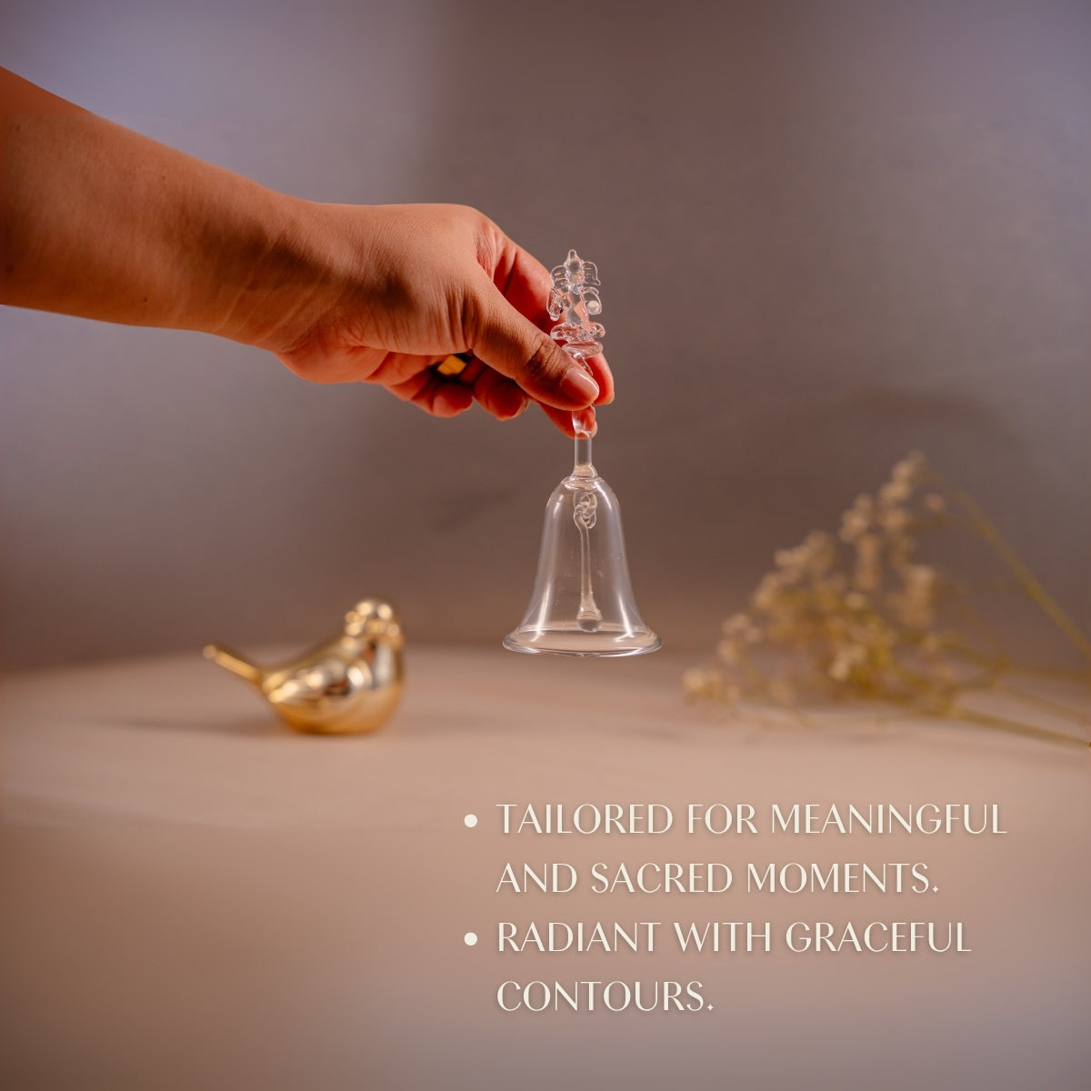 Ganesh Glass Bell