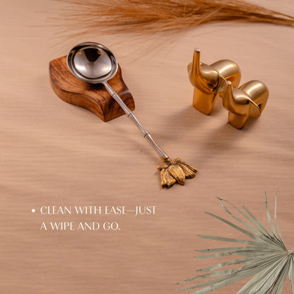 Lotus Serving Spoons Set