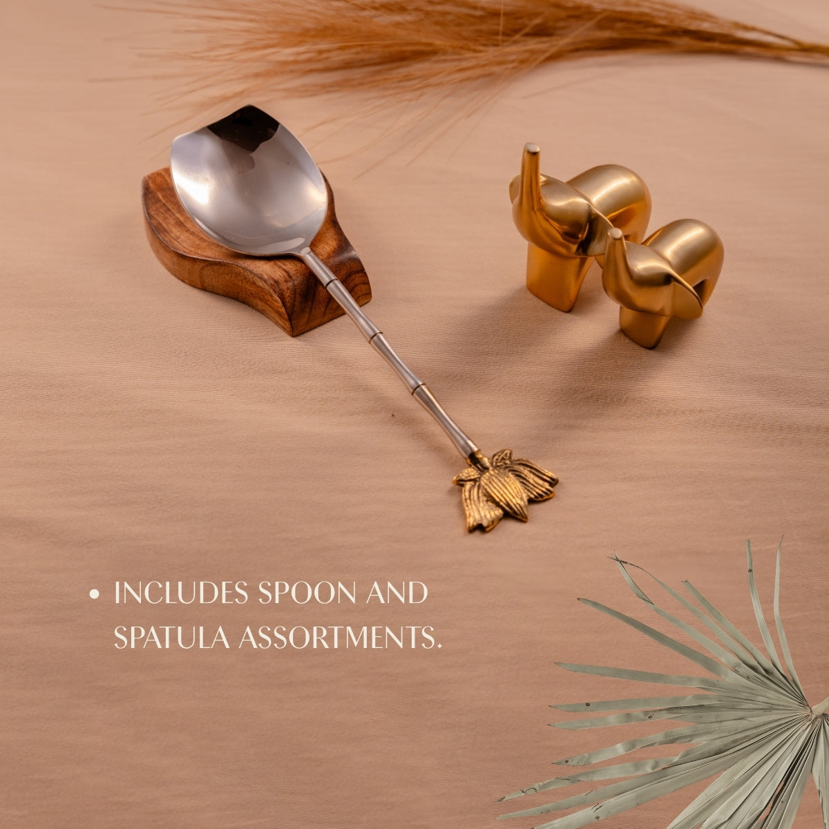 Lotus Serving Spoons Set