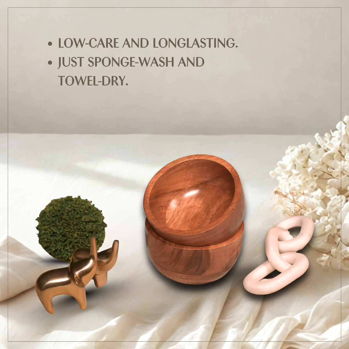 Set Of 2 - Nut Bowls