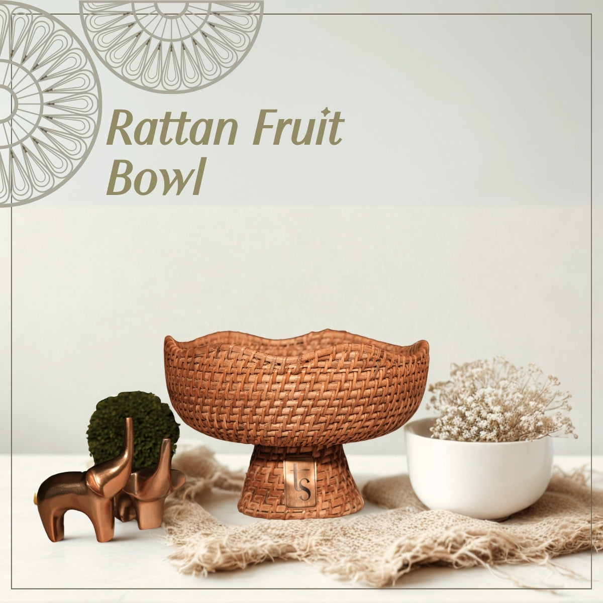 Cane Fruit Bowl