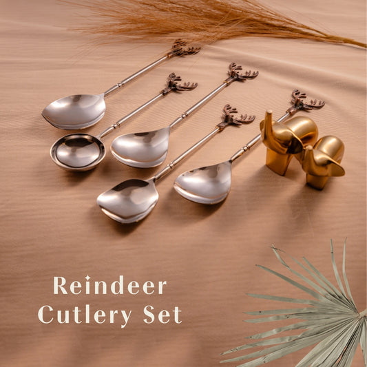 Reindeer Serving Spoons Set