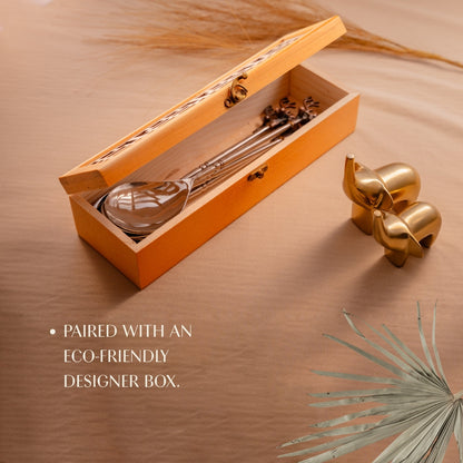 Reindeer Serving Spoons Set