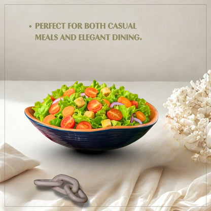 Salad Bowl - Abstract Blue