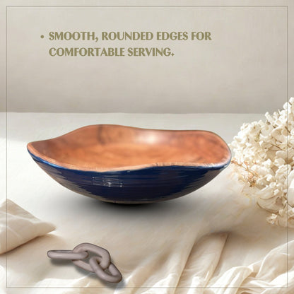 Salad Bowl - Abstract Blue