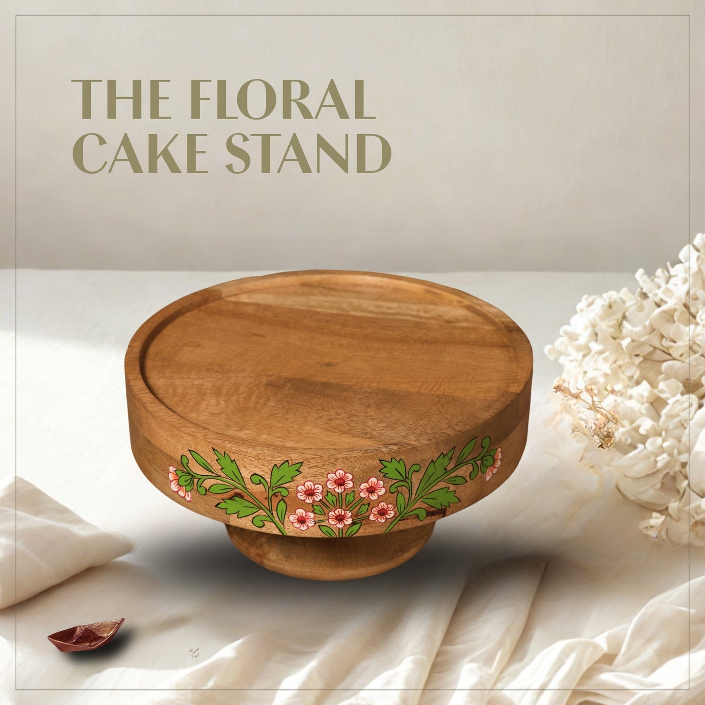 Floral - Cake Stand
