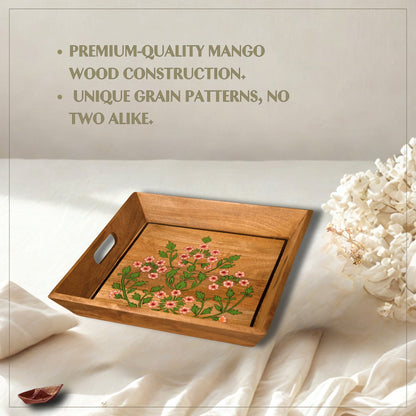 Floral - Serving Tray