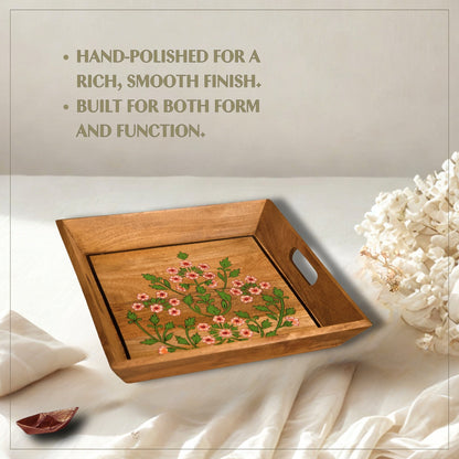 Floral - Serving Tray