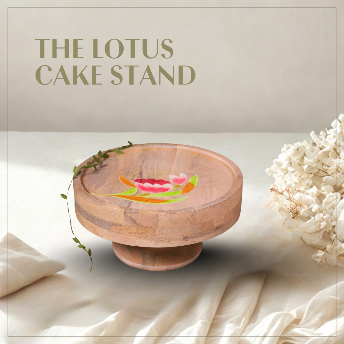 Lotus - Cake Stand