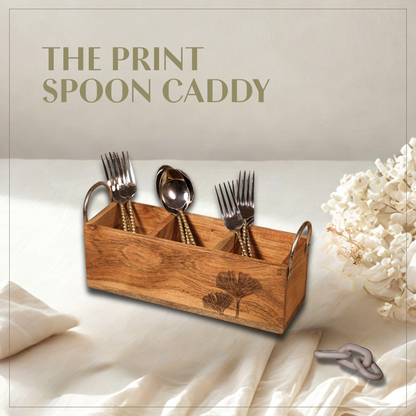 Print - Wooden Spoon Caddy