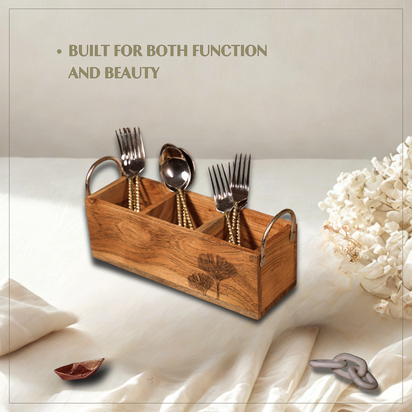 Print - Wooden Spoon Caddy