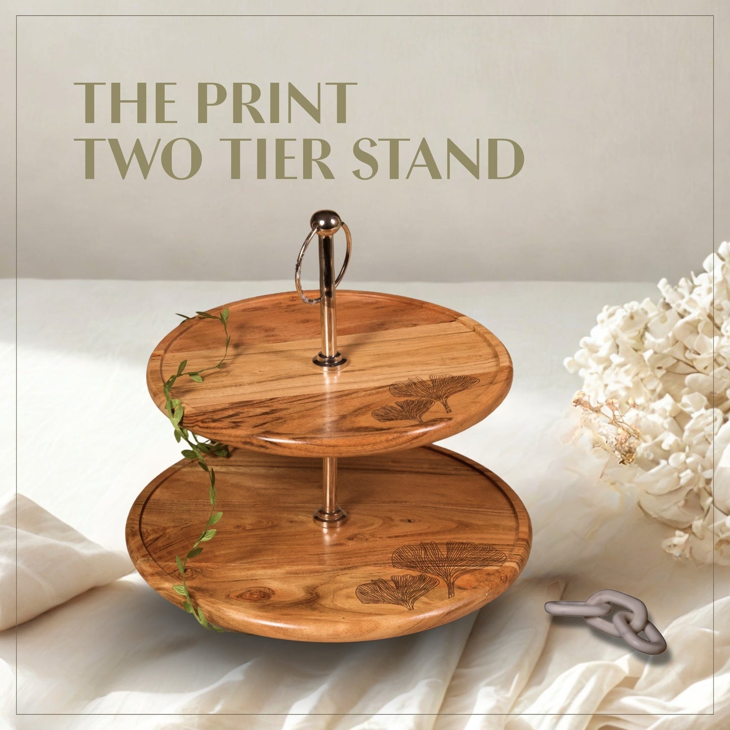 Print - Two Tier Dessert Stand