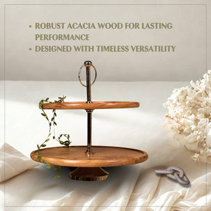 Print - Two Tier Dessert Stand