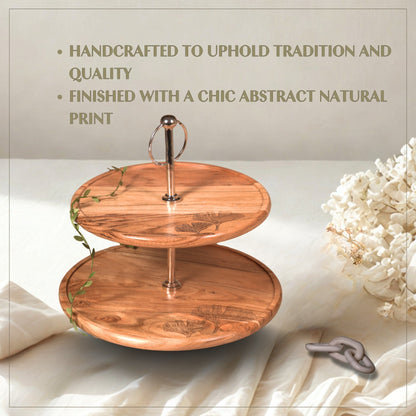 Print - Two Tier Dessert Stand