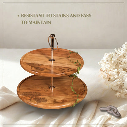Print - Two Tier Dessert Stand