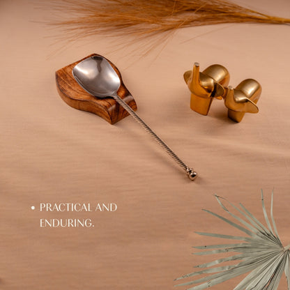 Twisted Serving Spoons Set
